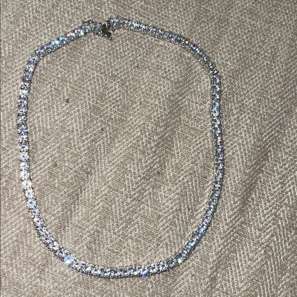 Classic 5mm Tennis Necklace 16”